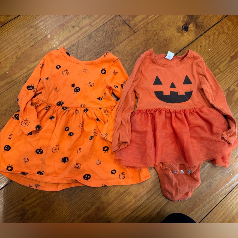Halloween dresses - 18-24 months